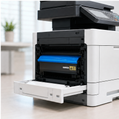 Compatible Kyocera TK-540C Cyan Toner, 4,000 Pages