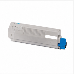 Toner cyan compatible OKI C5650 / C5750 – remplace 43872307