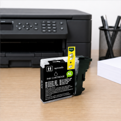 Brother LC980XL Black Compatible Cartridge, 28 ml