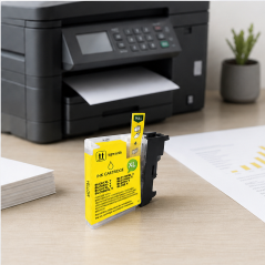 Compatible Brother Yellow Ink LC980Y Replacement 18 ml