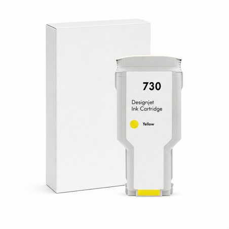 HP 730 Yellow 300 ml DesignJet Cartridge P2V70A