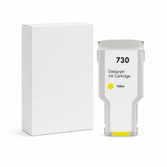 HP 730 Yellow 300 ml DesignJet Cartridge P2V70A