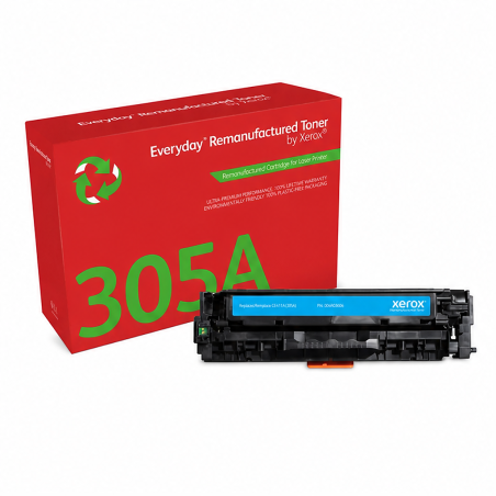 Toner cyan Xerox Everyday 006R03804 - HP 305A CE411A