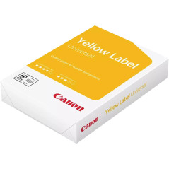 Papier Canon Yellow Label A4 80 g blanc – ramettes de 500 feuilles