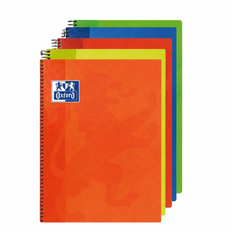 Oxford Classic Write & Erase 5-Pack Spiral Notebooks Folio 4x4