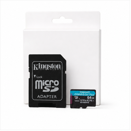 Kingston microSDXC 64 Go Canvas Go! Plus