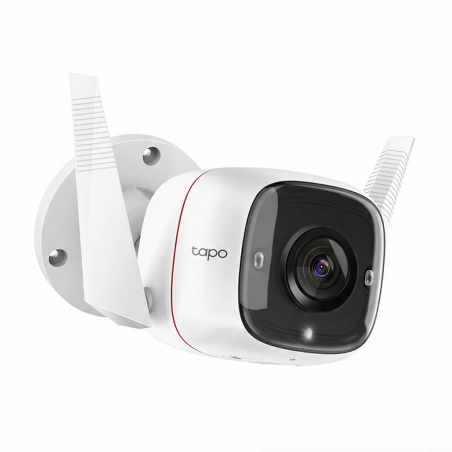 Caméra de sécurité Wi-Fi extérieure TP-Link Tapo TC65 Compatible 2K 3MP