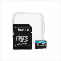 Kingston microSDXC 128GB with SD Adapter