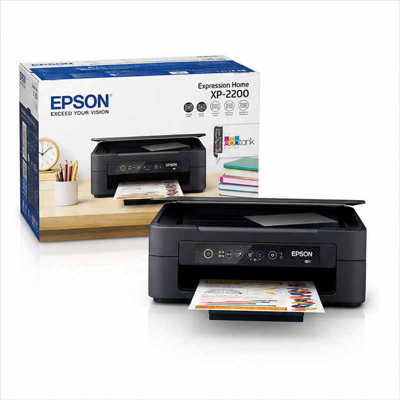 Epson Expression Home XP-2200 Color Wi-Fi All-in-One Printer Compatible