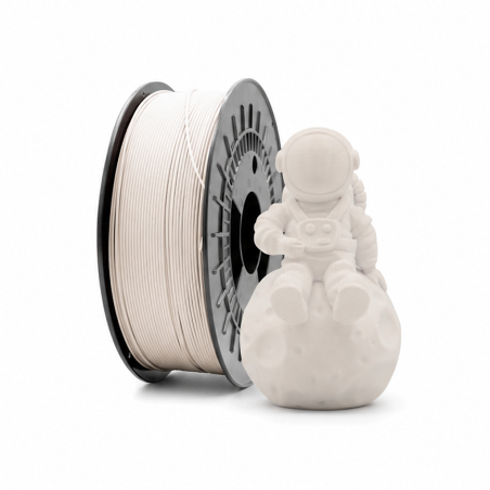 Filament Compatible PETG 3D blanc 1,75 mm 1 kg