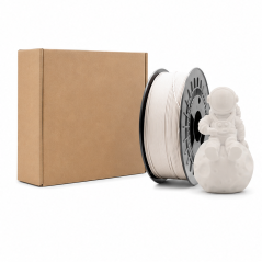 Filament PETG 3D blanc 1,75 mm 1 kg