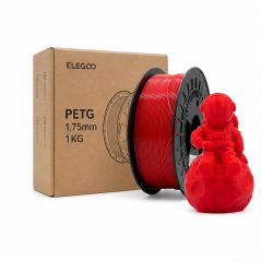 Filament PETG rouge 1,75 mm 1 kg | 3D