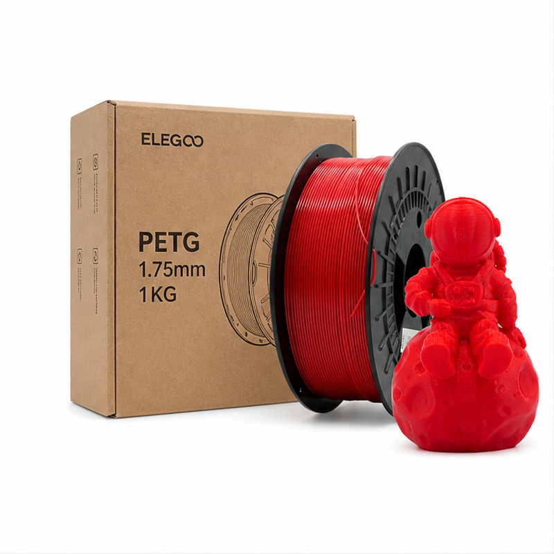 Filament PETG rouge 1,75 mm 1 kg 3D