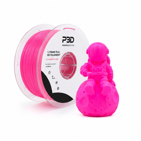 Filament PLA Compatible 1,75 mm 1 kg Rose Fluo