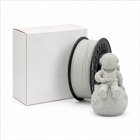 Filament PLA 3D Compatible Gris 1,75 mm 1 kg