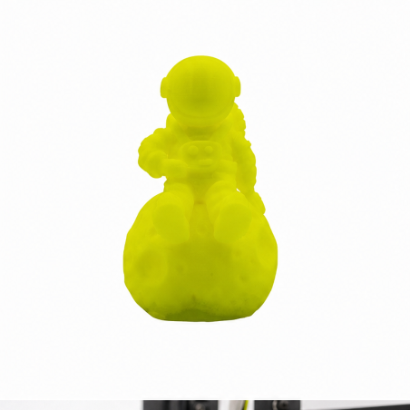 Filament PLA Compatible 1,75 mm 1 kg Jaune fluorescent 3D
