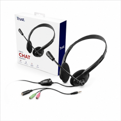 Casque micro Trust Primo Chat 3,5 mm