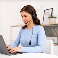 Casque micro Trust Primo Chat 3,5 mm