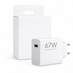 Xiaomi Compatible 67W USB-A QC3.0 Charger White
