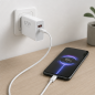 Xiaomi Compatible HyperCharge 67W QC3.0 USB-A Wall Charger, White