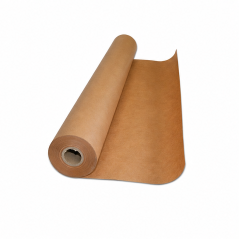Compatible Fabrisa Rouleau de papier kraft vergé 70 g 1 x 25 m marron