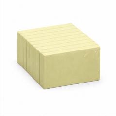 Post-it Sticky Notes 3x3 in Yellow - 10 Pads