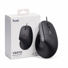 Trust Bayo II Ergonomic Mouse, Black