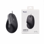 Trust Bayo II Ergonomic Mouse, 2400 DPI, 6 Buttons, Black
