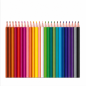 Crayons de couleur BIC Intensity Triangle Compatible, boîte de 24