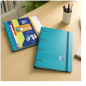 Classeur à anneaux Oxford Live & Go A4+ avec recharge et intercalaires