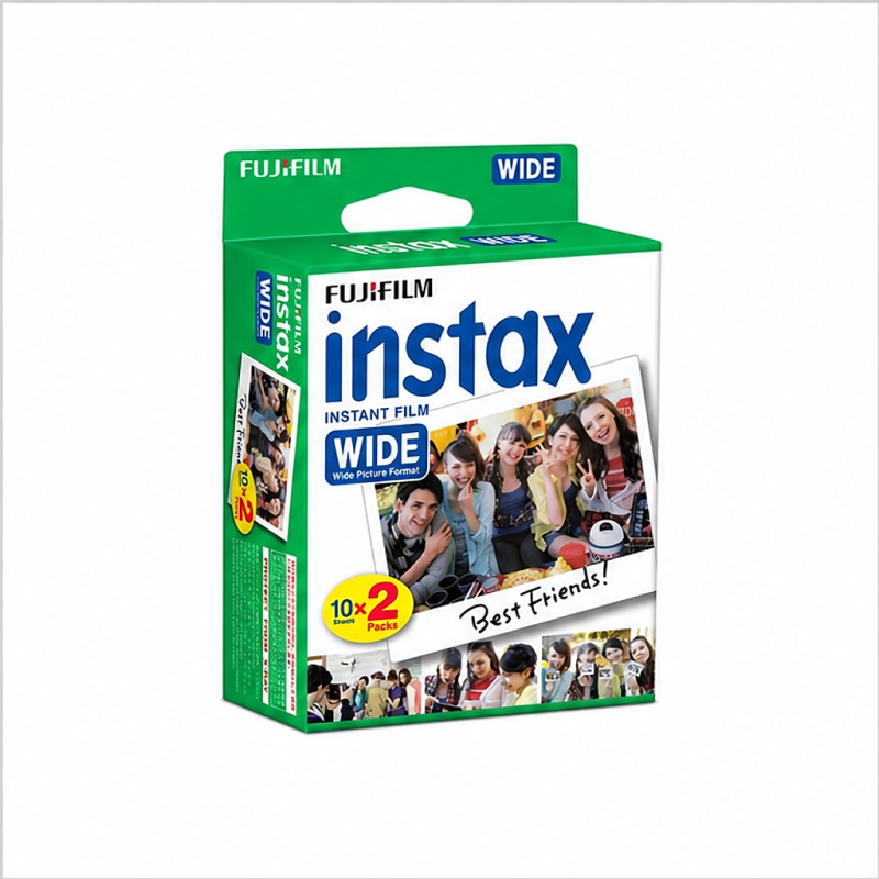 Compatible Fujifilm instax Wide instant film, 2 x 10 pack