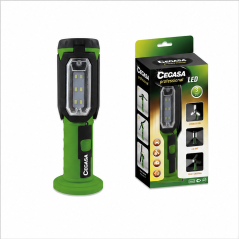 Cegasa Compatible LED Flashlight, 3 Modes, AAA