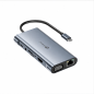 Leotec Docking Station 11-en-1 USB-C Gris