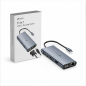 Leotec Docking Station 11-en-1 USB-C Gris