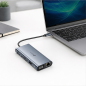Leotec Docking Station 11-en-1 USB-C Gris