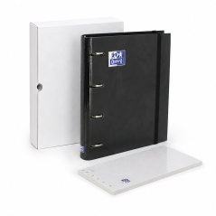 Oxford Compatible Europeanbinder Classic A4+ Noir