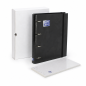 Oxford Compatible Europeanbinder Classic A4+ noir à anneaux avec recharge quadrillée