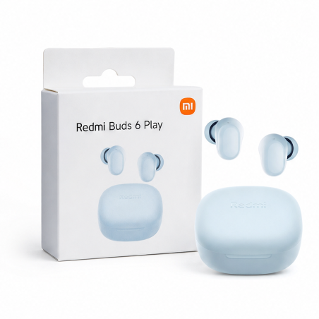 Compatible Xiaomi Redmi Buds 6 Play bleus | Bluetooth 5.4