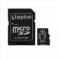 Kingston Canvas Select Plus 128GB microSDXC Card with SD Adapter Compatible