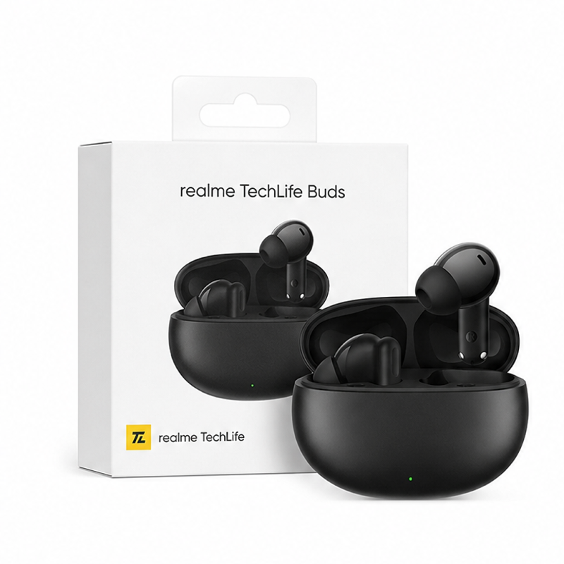 realme TechLife Buds Bluetooth True Wireless - Noir