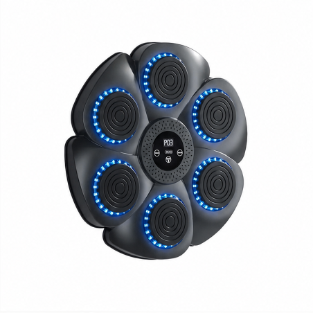 XO SF02 Compatible Machine de Boxe Intelligente avec Musique, Noir