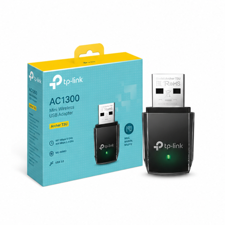 TP-Link Archer T3U USB Wi-Fi AC1300 noir