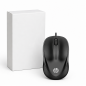 Souris filaire HP 1000 USB 1200 dpi noire