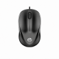 HP 1000 Wired USB Mouse 1200 dpi Black