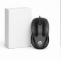 HP 1000 Wired USB Mouse 1200 dpi Black