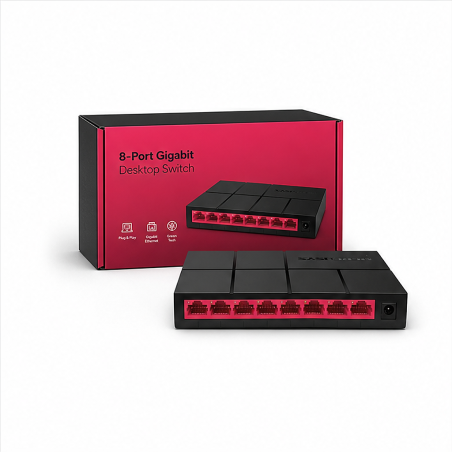 Switch Mercusys MS108G 8 ports Gigabit