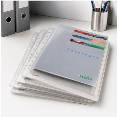 Leitz Compatible A4 Expanding Pockets, 5-Pack