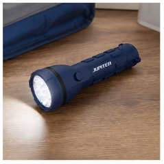 Lampe torche Jupiter 7 LED 100 lm bleue
