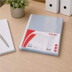 Esselte 100 pochettes A4 16 trous 80 microns