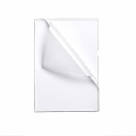 Esselte Dossiers uñero Compatible Folio transparents 110 microns - boîte de 100